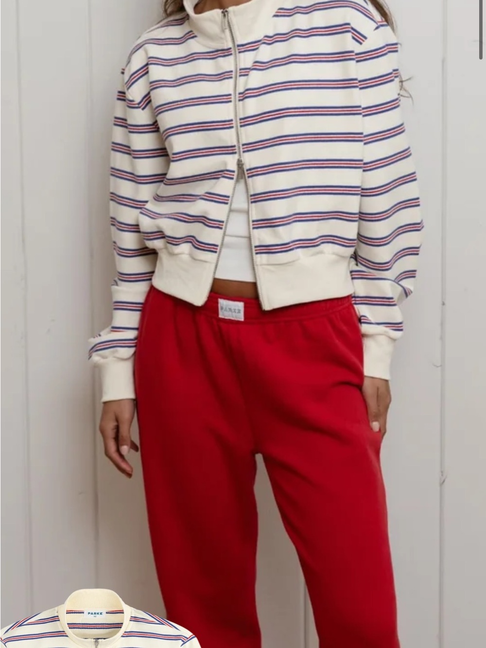 Parke Zip Up Mockneck